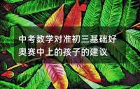 中考数学掌握数学思想 初三生数学先练内功