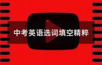 中考英语：连词单项选择精练