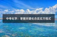 中考化学专项训练题库与答案解析