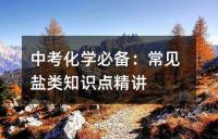 中考化学:高效配平化学方程式的技巧