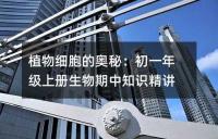 植物细胞的奥秘:初一年级上册生物期中知识精讲